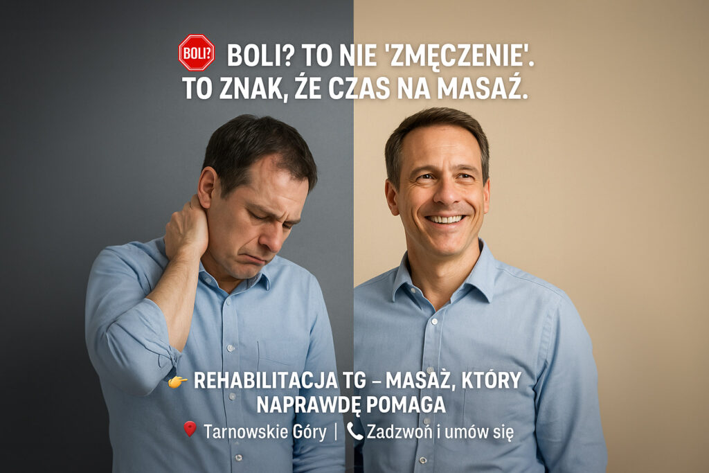 Boli Cię kark? Plecy? To nie „zmęczenie”. To ostrzeżenie.